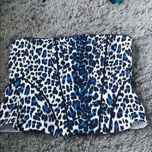 NWT WHBM strapless top